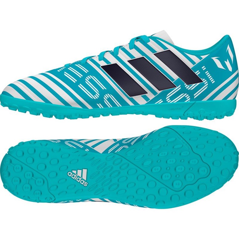 Adidas Nemeziz Messi 17.4 Fußballschuhe blau