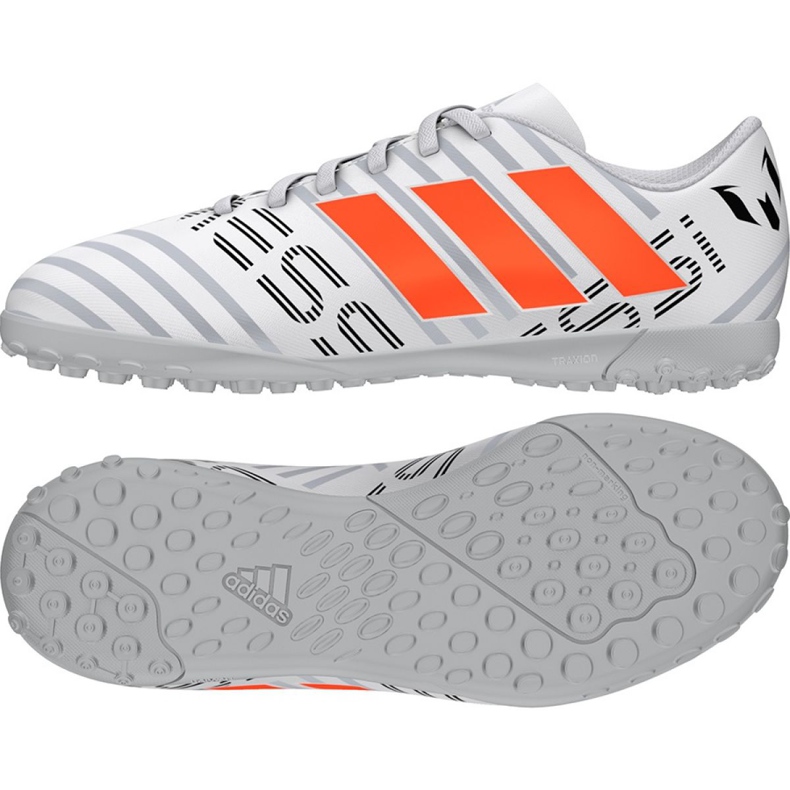Adidas Nemeziz Messi 17.4 TF Jr S77207 Fußballschuhe weiß