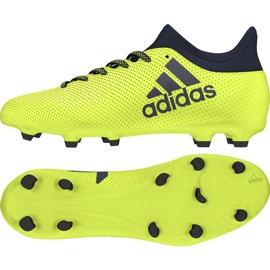 Die adidas X 17.3 Fg Jr. Fußballschuhe mit um ł bd