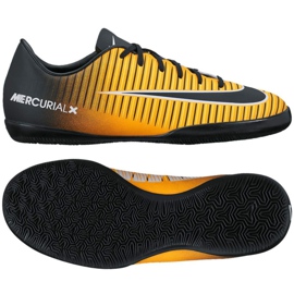 Nike MercurialX Victory Vi Ic Jr 831947-801 Fußballschuhe mehrfarbig orange