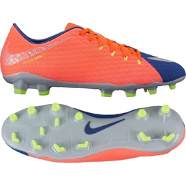 Nike Hypervenom Phelon Iii Fg M 852556-409 Fußballschuhe schwarz, lila, orange orange