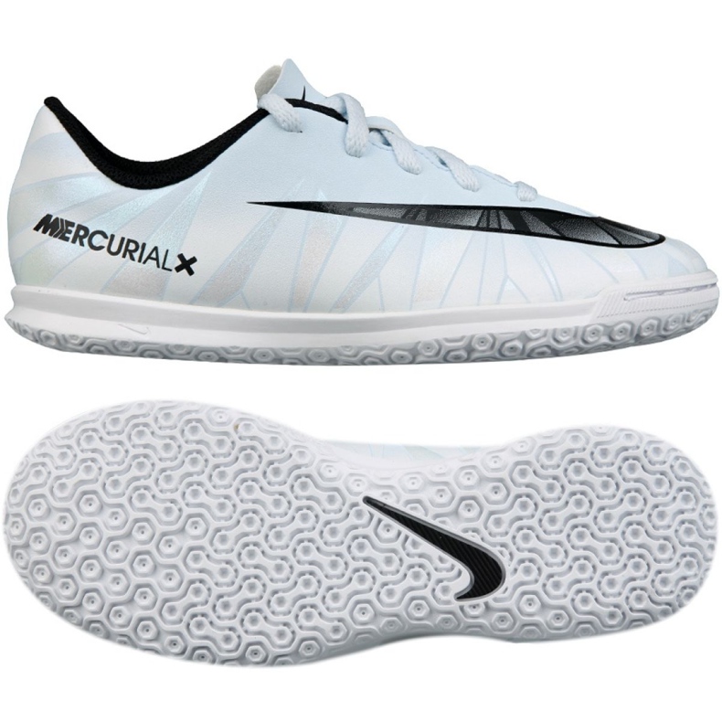 Hallenschuhe Nike MercurialX Victory CR7 Ic Jr 852495-401 weiß