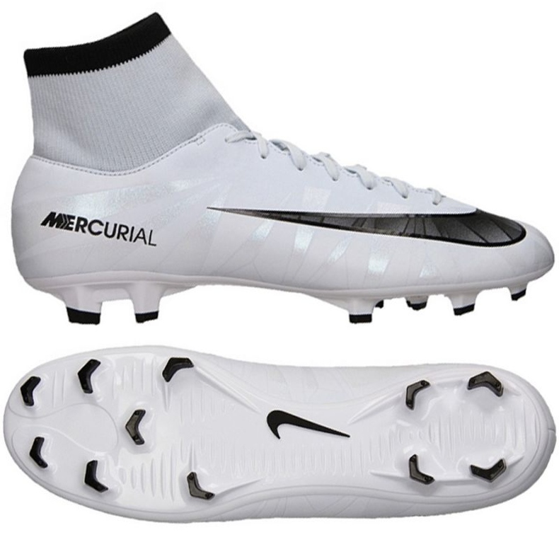 Nike MercurialX Victory VI CR7 DF FG M 903605-401 Fußballschuhe weiß