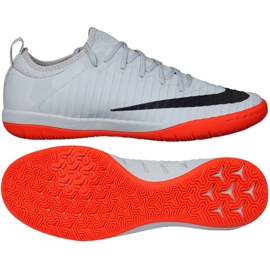 Nike MercurialX Finale Ii Hallenschuh schwarz grau