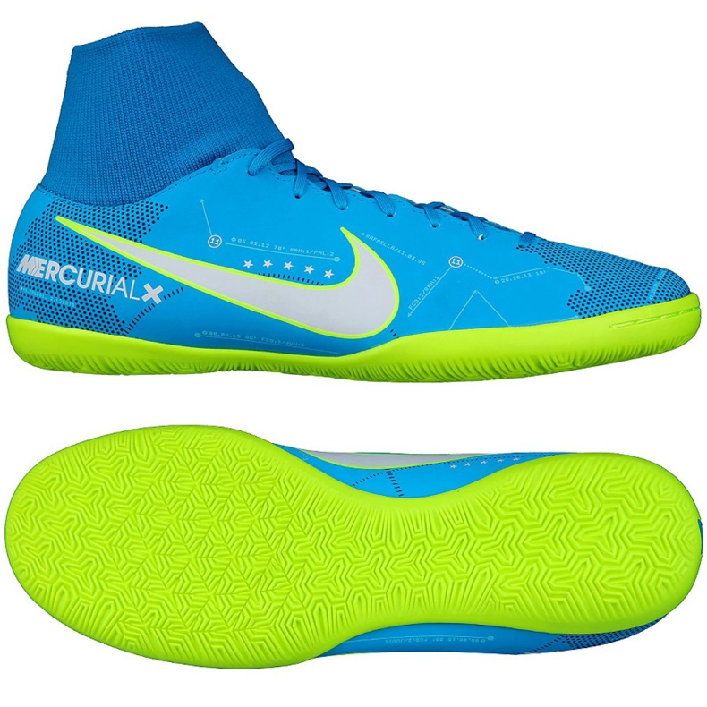 Hallenschuhe Nike Mercurial Victory 6 Df Njr Ic 921515-400 blau blau