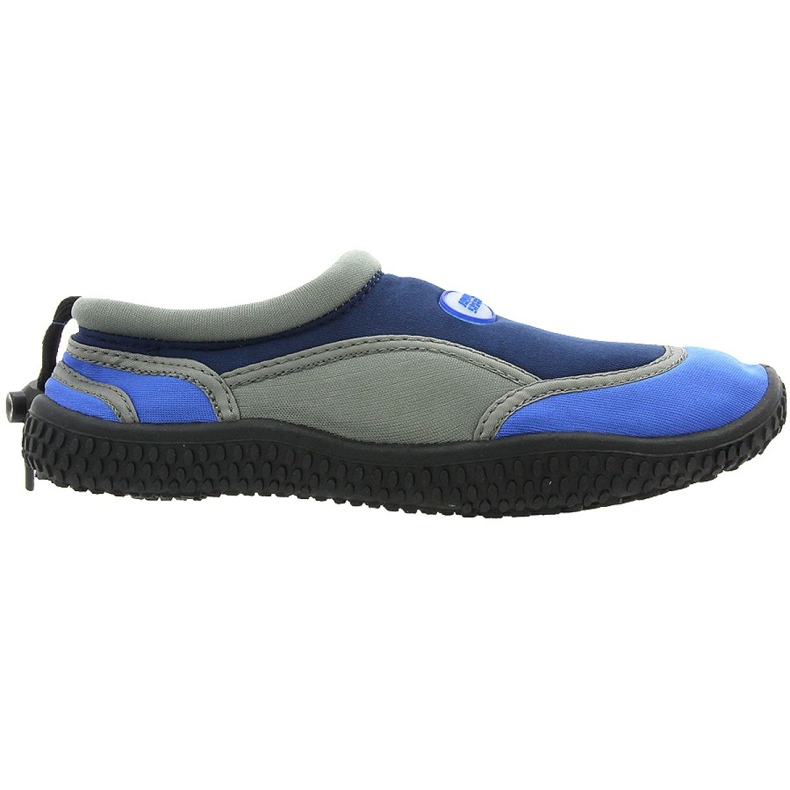 Aqua-Speed ​​​​Jr. Neopren-Strandschuhe, marineblau und grau mehrfarbig