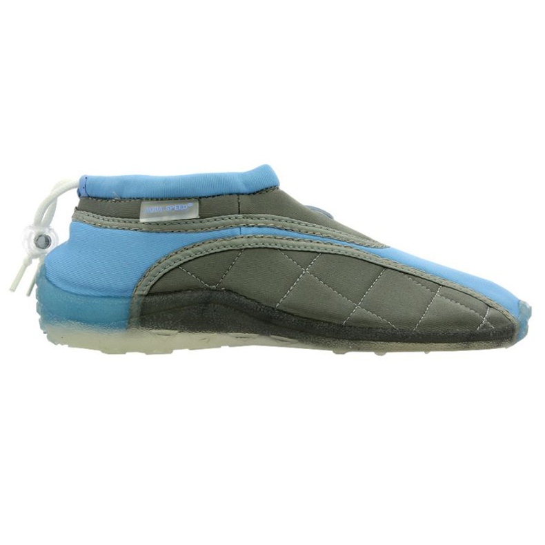 Aqua-Speed ​​Jr. Neopren Strandschuhe blau-grau