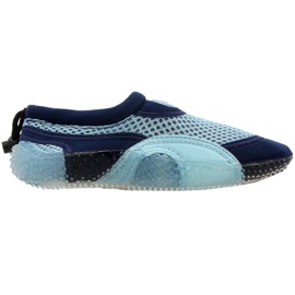 Aqua-Speed ​​​​Jr. blaue Neopren-Strandschuhe mehrfarbig