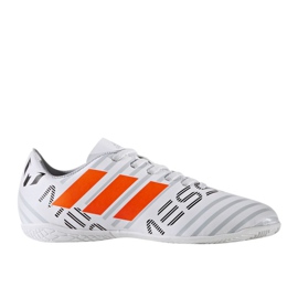 Hallenschuhe adidas Nemeziz Messi 17.4 weiß