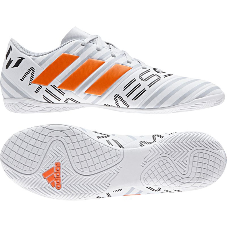 Hallenschuhe adidas Nemeziz Messi 17.4 weiß