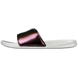 Hausschuhe Nike Sportswear Benassi Drucken Sie einfach W 618919-013 beige braun