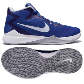 Basketballschuhe Nike Air Precision M blau