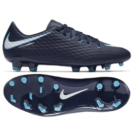 Nike Hypervenom Phelon Iii Fg M 852556-414 Fußballschuhe navy blau navy blau
