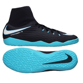 Hallenschuhe Nike HypervenomX Phelon Iii Df Ic M 917768-414 marineblau marineblau