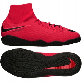 Nike HypervenomX Phelon Hallenschuh rot rot