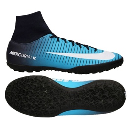 Nike MercurialX Victory VI DF TF M 903614-404 Fußballschuhe blau