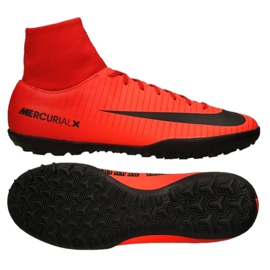 Nike MercurialX Victory Vi Df Tf M 903614-616 Fußballschuhe rot rot