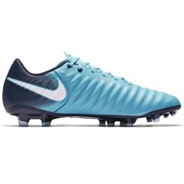 Nike Tiempo Ligera Iv Fg M 897744-414 Fußballschuhe blau