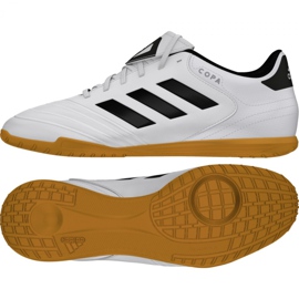 Hallenschuhe adidas Copa Tango 18.4 In M CP8963 weiß weiß