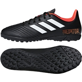Adidas Predator Tango 18.4 Tf CP9272 Fußballschuhe schwarz schwarz