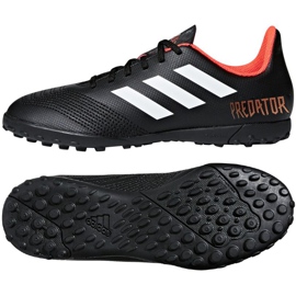 Adidas Predator Tango 18.4 Tf Jr CP9095 Fußballschuhe schwarz schwarz