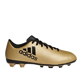 Adidas X 17.4 FxG Jr CP9013 Fußballschuhe golden