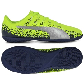 Puma Evo Power Vigor 4 Graph It Jr 104467 02 Fußballschuhe gelb mehrfarbig