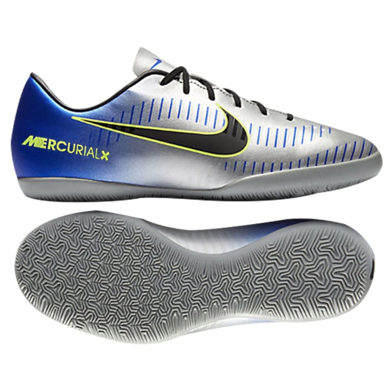 Hallenschuhe Nike MercurialX Victory Vi Neymar Ic Jr 921493-407 mehrfarbig blau
