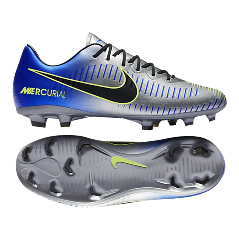 Nike Mercurial Vapor Xi Neymar Fg Jr 940855-407 Fußballschuhe mehrfarbig blau