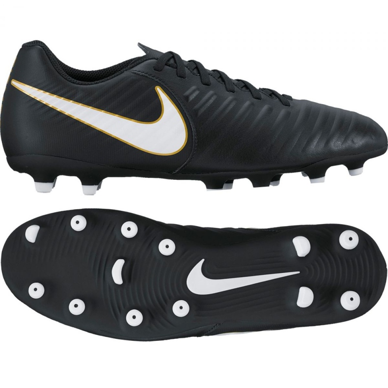 Nike Tiempo Rio Iv Fg M 897759-002 Fußballschuhe mehrfarbig schwarz