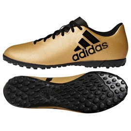Adidas X Tango 17.4 Tf M CP9146 Fußballschuhe golden golden