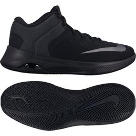 Nike Air Versitile Ii Basketballschuh schwarz