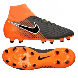 Nike Obra Ii Academy Df Fg M AH7303-080 Fußballschuhe schwarz mehrfarbig