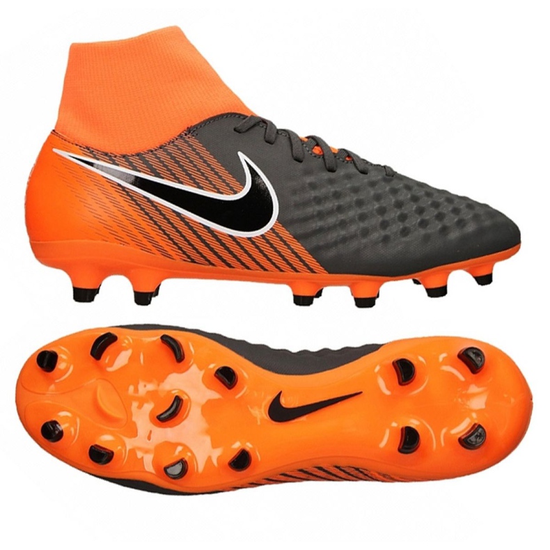 Nike Obra Ii Academy Df Fg M AH7303-080 Fußballschuhe schwarz mehrfarbig