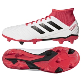 Adidas Predator 18.3 Fg M CM7667 Fußballschuhe weiß weiß