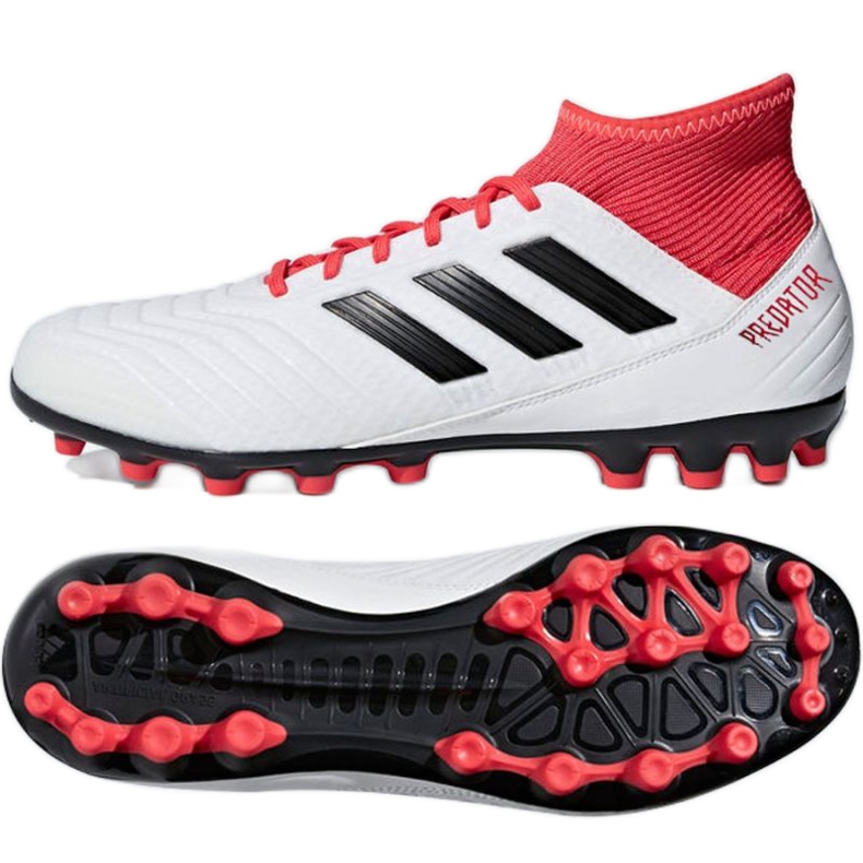 Adidas Predator 18.3 Ag M CP9307 Fußballschuhe weiß weiß
