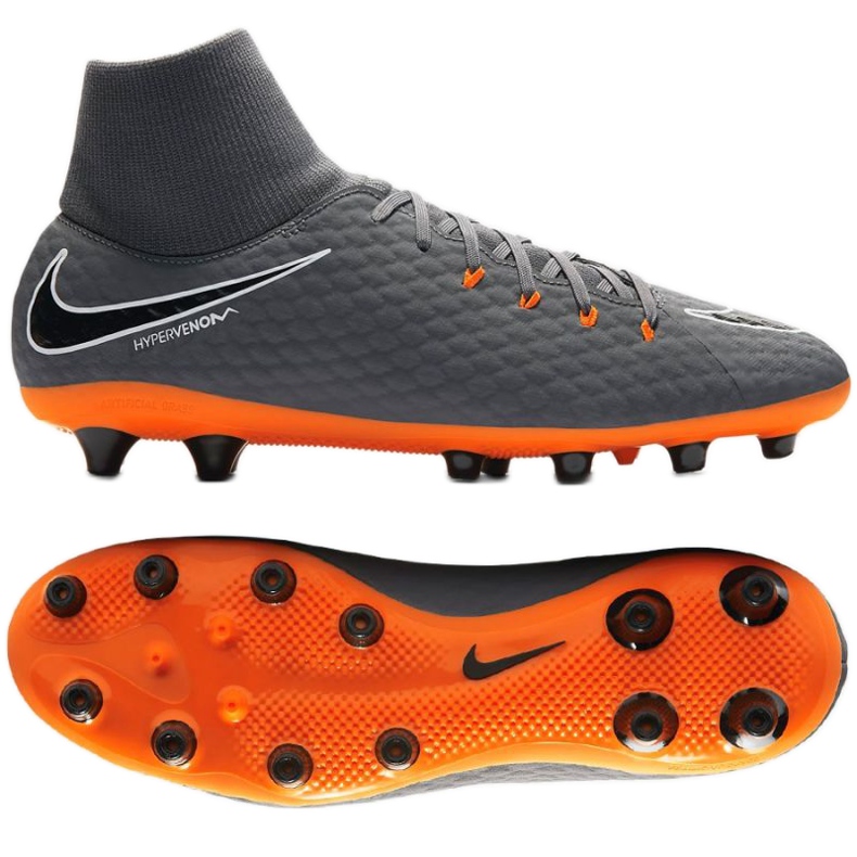 Nike Hypervenom Phantom 3 Fußballschuh grau