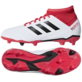 Adidas Predator 18.3 Fg Jr CP9011 Fußballschuhe mehrfarbig weiß