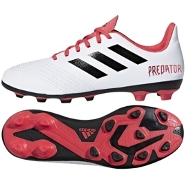 Adidas Predator 18.4 FxG Jr CP9241 Fußballschuhe mehrfarbig weiß