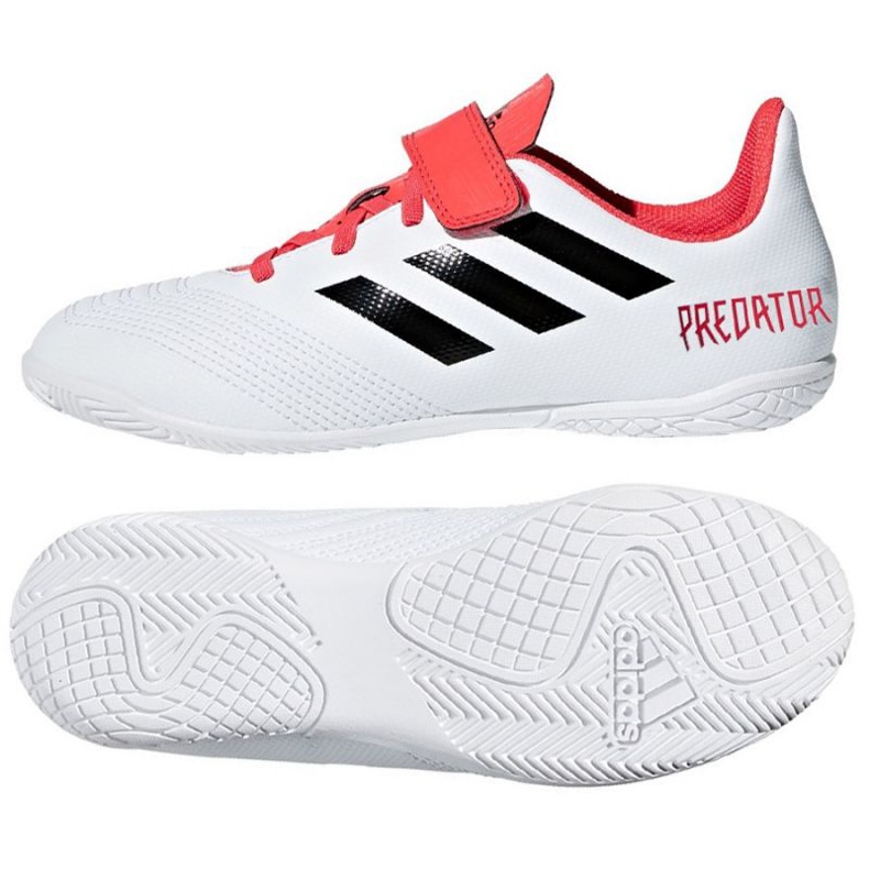Hallenschuhe adidas Predator Tango 18.4 weiß