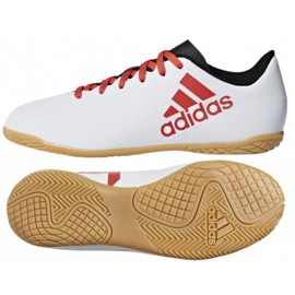 Hallenschuhe adidas X Tango 17.4 IN Jr CP9053 weiß