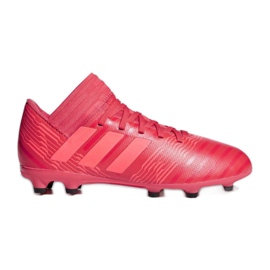 Die adidas Nemeziz 17.3 Fg Jr CP9166 Fußballschuhe rot rot