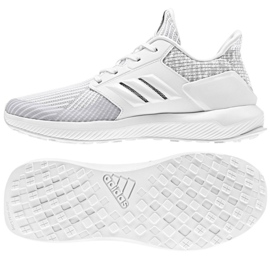 Laufschuhe adidas Rapida Run Knit Jr DB0215 weiß