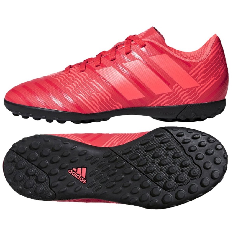 Adidas Nemeziz Tango 17.4 Tf Jr CP9215 Fußballschuhe mehrfarbig rot