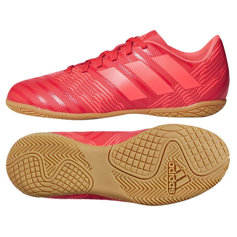 Adidas Hallenschuhe Nemeziz Tango 17.4 In Jr CP9222 mehrfarbig rot