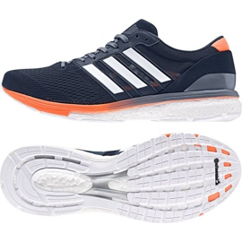 Laufschuhe adidas Adizero Boston 6 M BB6412 marineblau