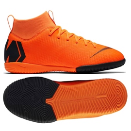 Hallenschuhe Nike Mercurial SuperflyX 6 Academy Gs Ic Jr AH7343-810 orange orange
