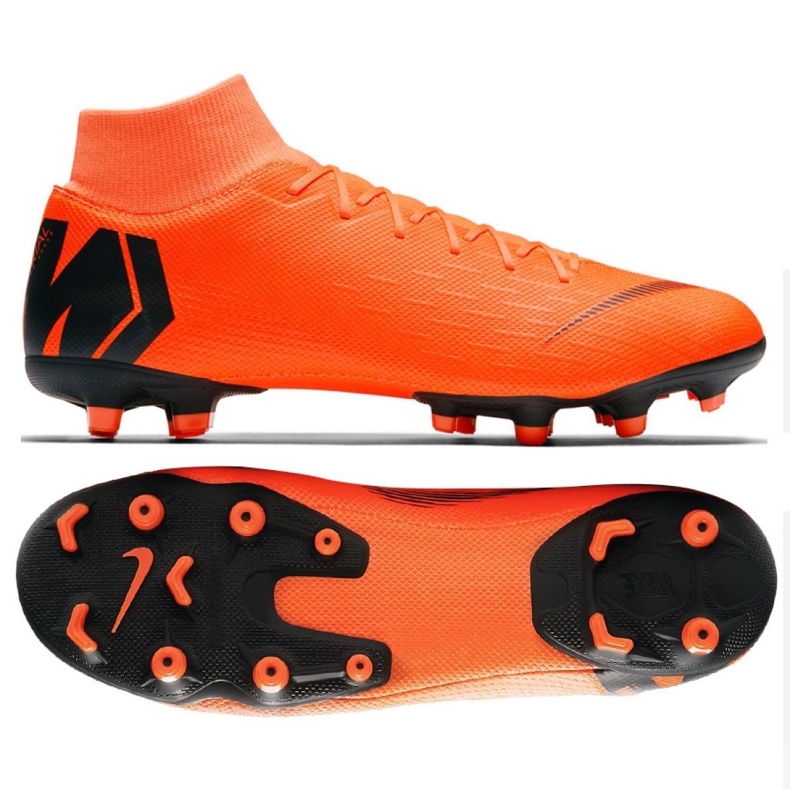 Nike Mercurial Superfly 6 Academy Mg M AH7362-810 Fußballschuhe mehrfarbig orange