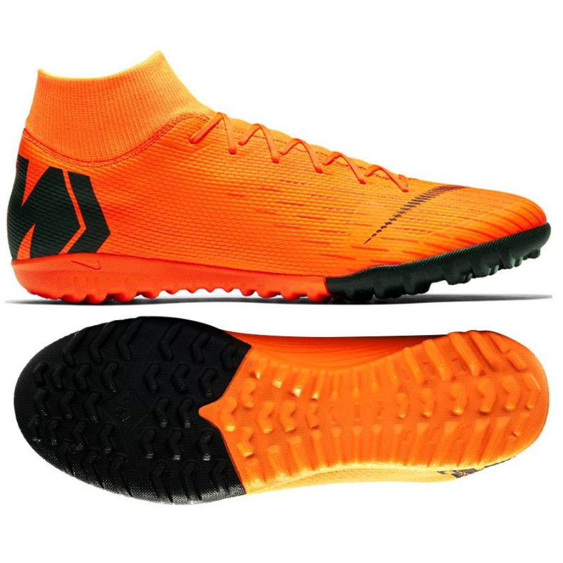 Nike Mercurial SuperflyX 6 Academy Tf M AH7370-810 Fußballschuhe orange orange