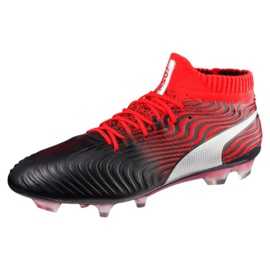 Fußballschuhe Puma One 18.1 Syn Fg M 104869 01 mehrfarbig schwarz